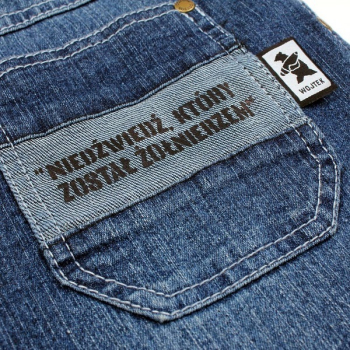 Spodnie jeansowe <br /> GANGS -Kolekcja WOJTEK<br /> Rozmiary 128 -134